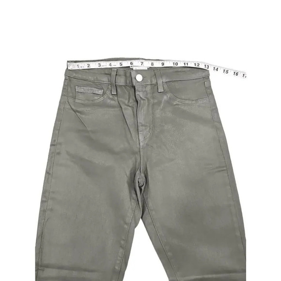 L'Agence Marguerte High Rise Skinny Jeans in Ivy Green Sz 27 - Picture 6 of 11